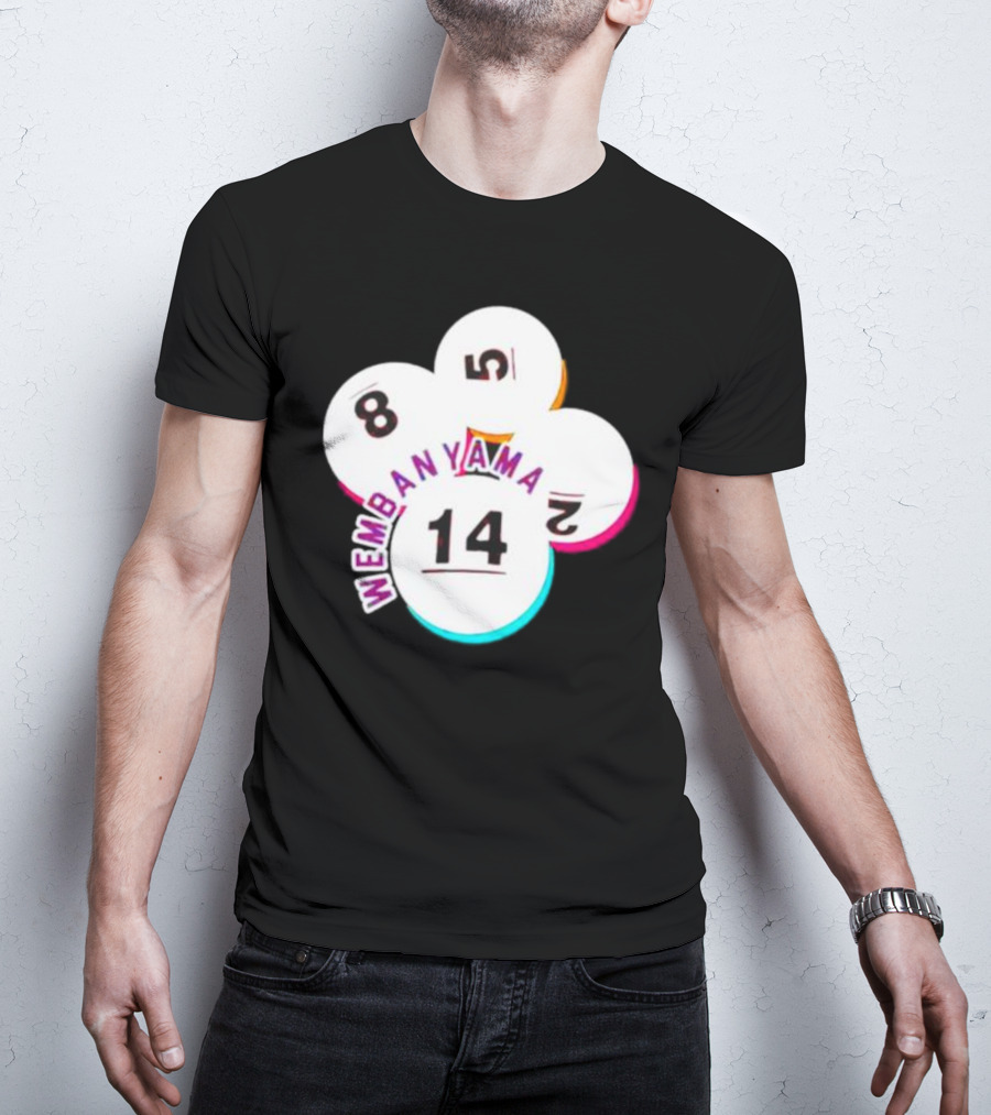 San Antonio Spurs Wembanyama 8 5 2 14 T-Shirt