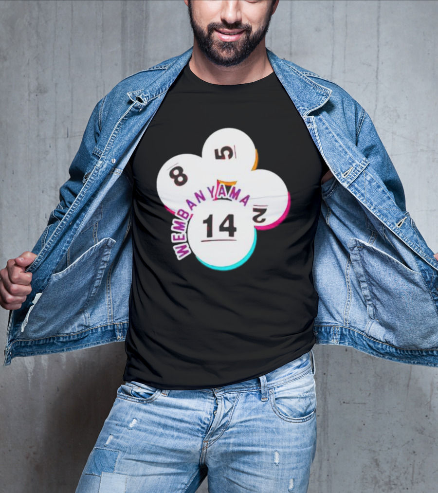 San Antonio Spurs Wembanyama 8 5 2 14 T-Shirt