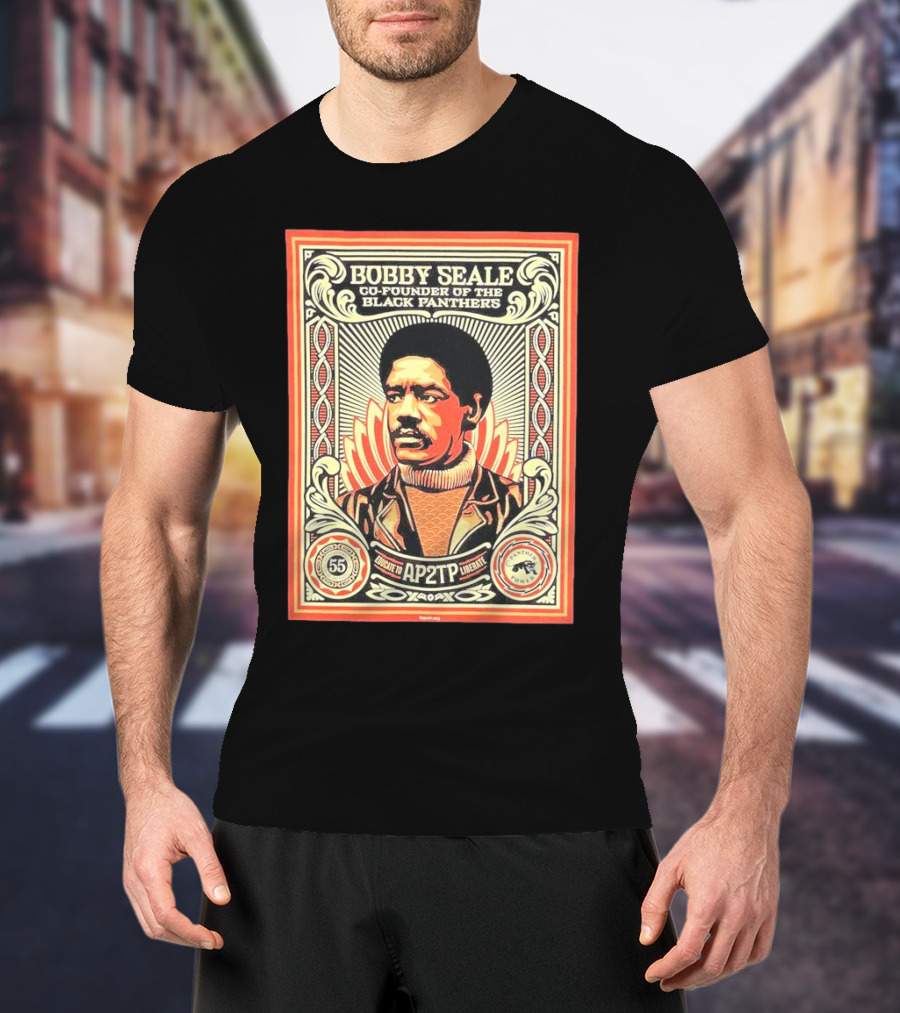Bobby Seale Co-Founder Of The Black Panthers Educate To Liberate T-Shirt