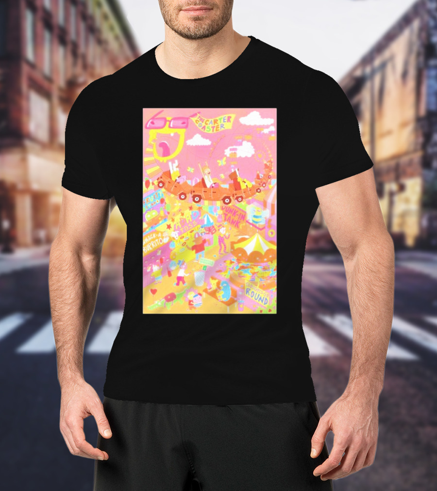 Carter Kench Carnival Carter Coaster Dunkin Tank Round Fun Time T-Shirt