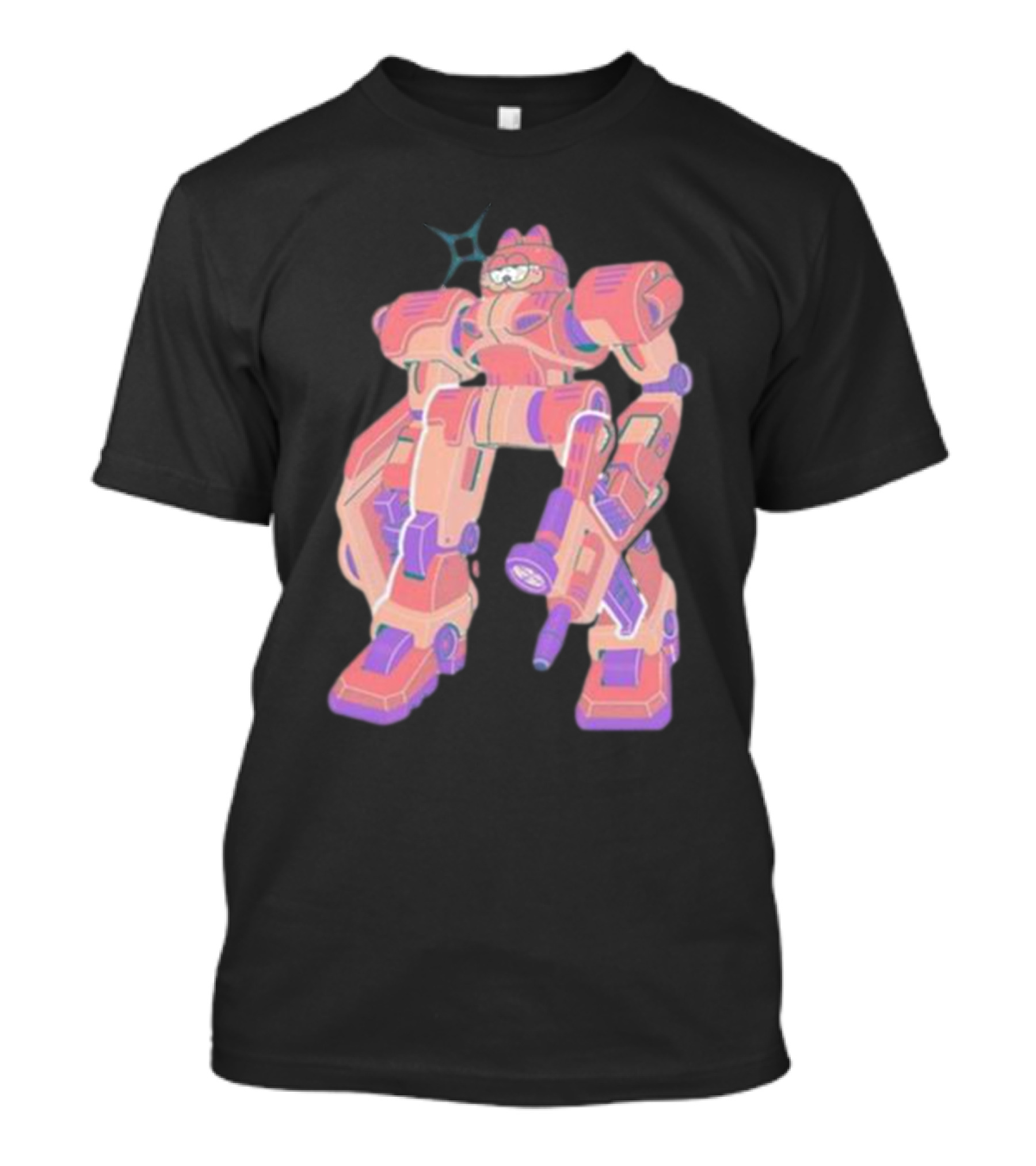 Aquiboni Garf Mecha Robot Fusion T-Shirt