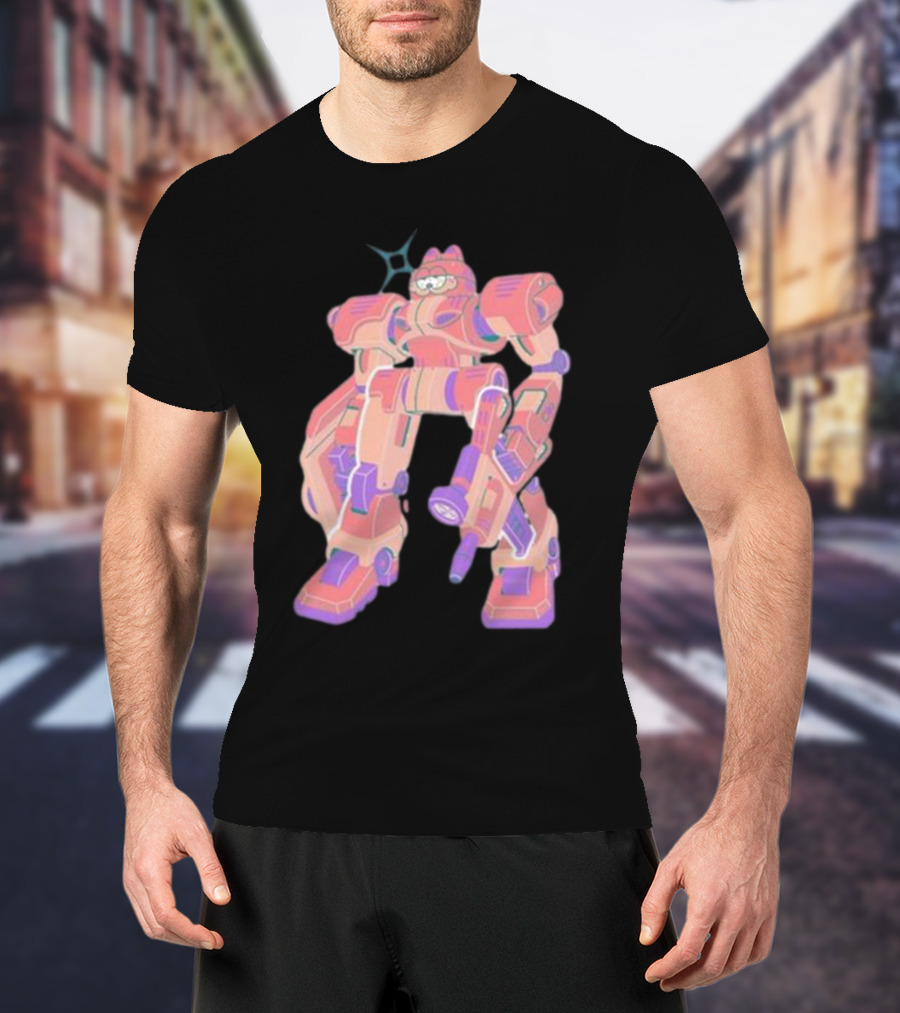 Aquiboni Garf Mecha Robot Fusion T-Shirt