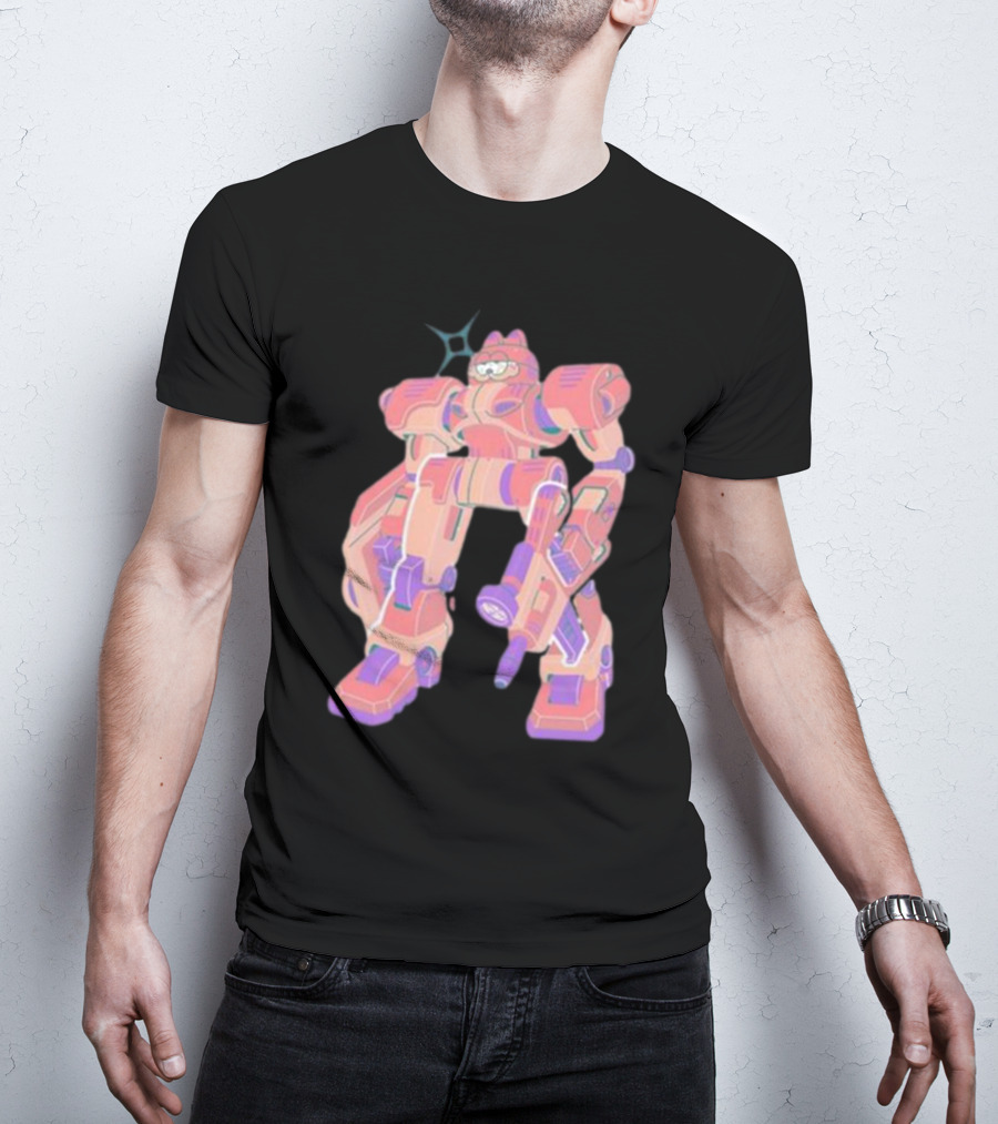 Aquiboni Garf Mecha Robot Fusion T-Shirt