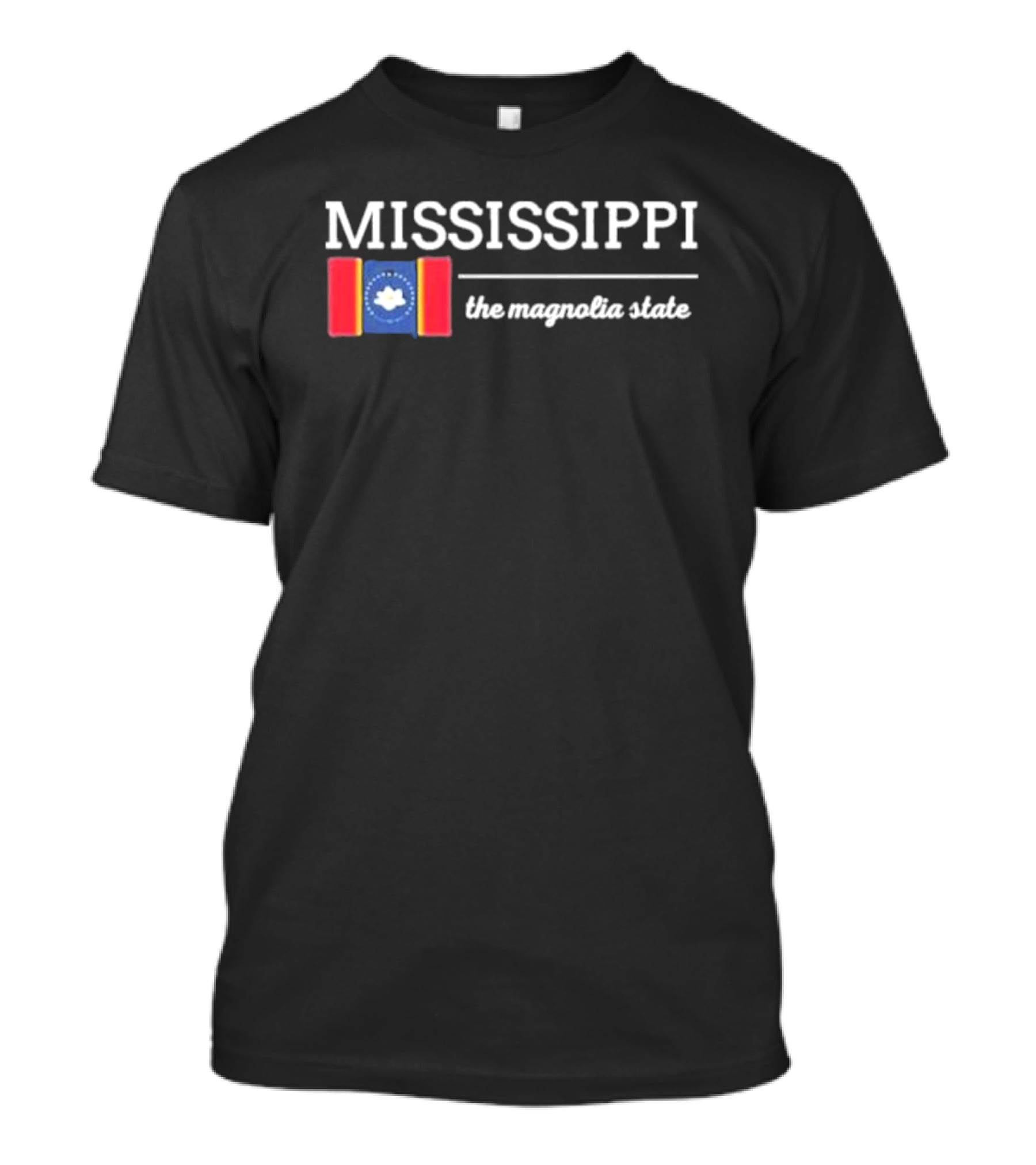 MISSISSIPPI The Magnolia State Flag T-Shirt