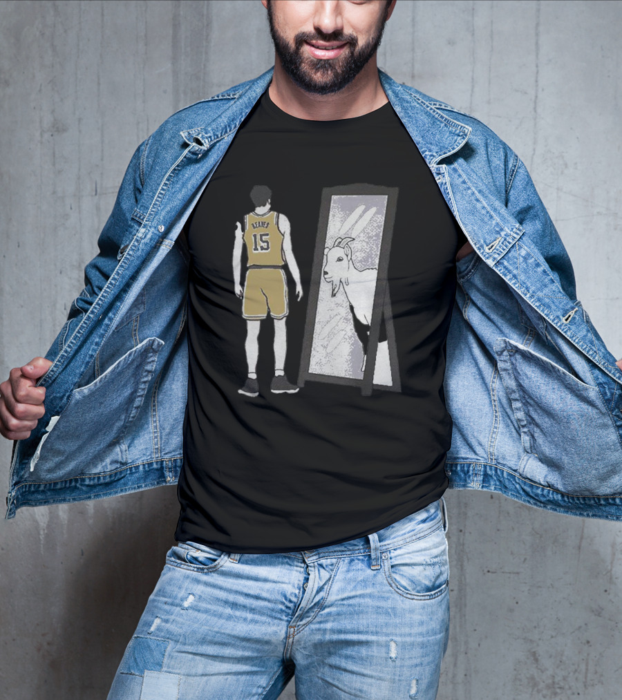 Austin Reaves Mirror GOAT Los Angeles Lakers Basketball Player Reflects Greatness T-Shirt