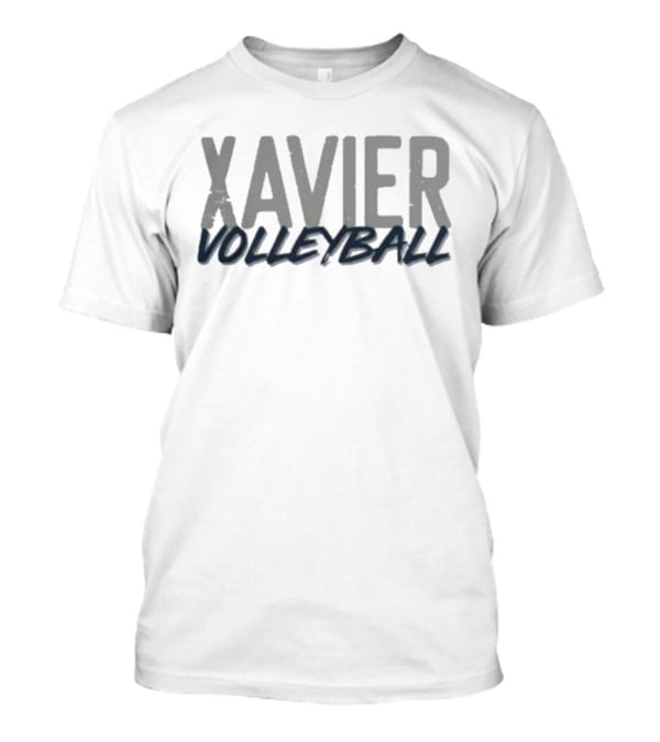 Xavier Volleyball Script Athletic Team Spirit T-Shirt