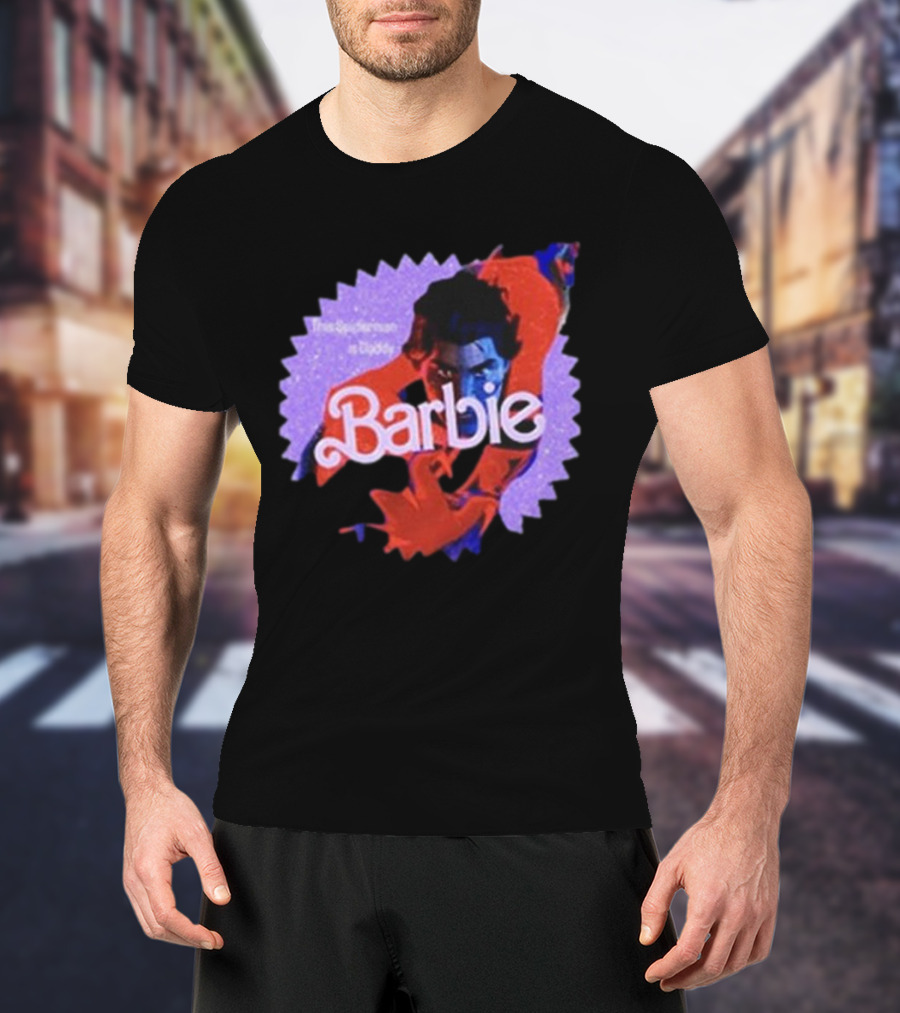 Barbie Meets Spider-Man This Spiderman Is Daddy Etsy Singapore T-Shirt