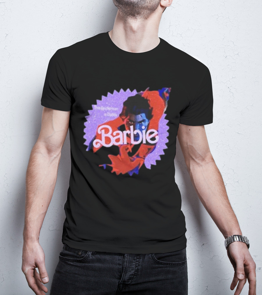 Barbie Meets Spider-Man This Spiderman Is Daddy Etsy Singapore T-Shirt
