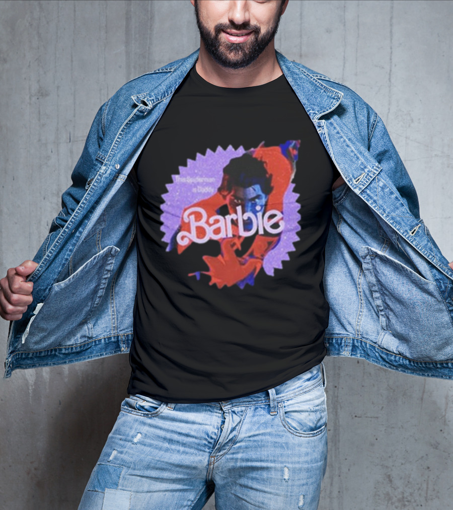 Barbie Meets Spider-Man This Spiderman Is Daddy Etsy Singapore T-Shirt