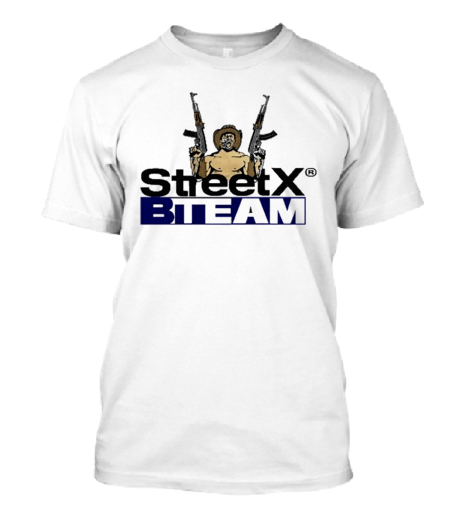 Streetx BTEAM Dual Gun Figure T-Shirt