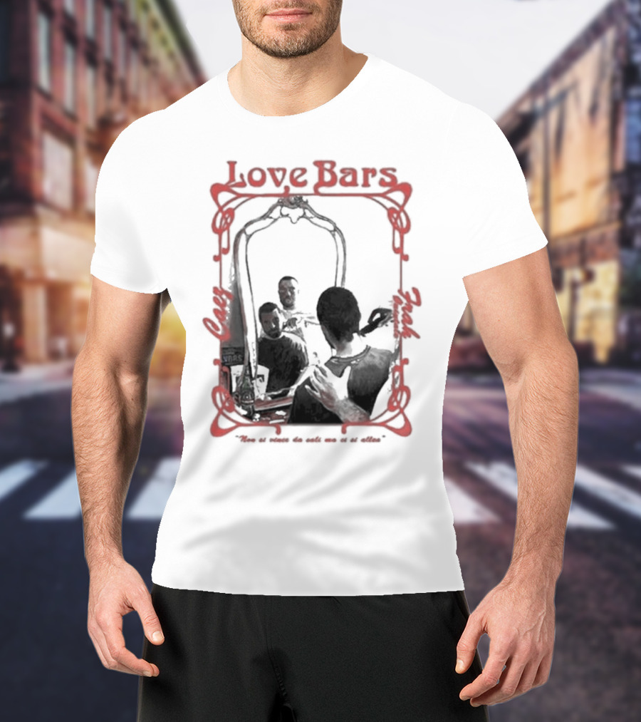Love Bars Frah Quintale Mirror Reflection Snippet T-Shirt