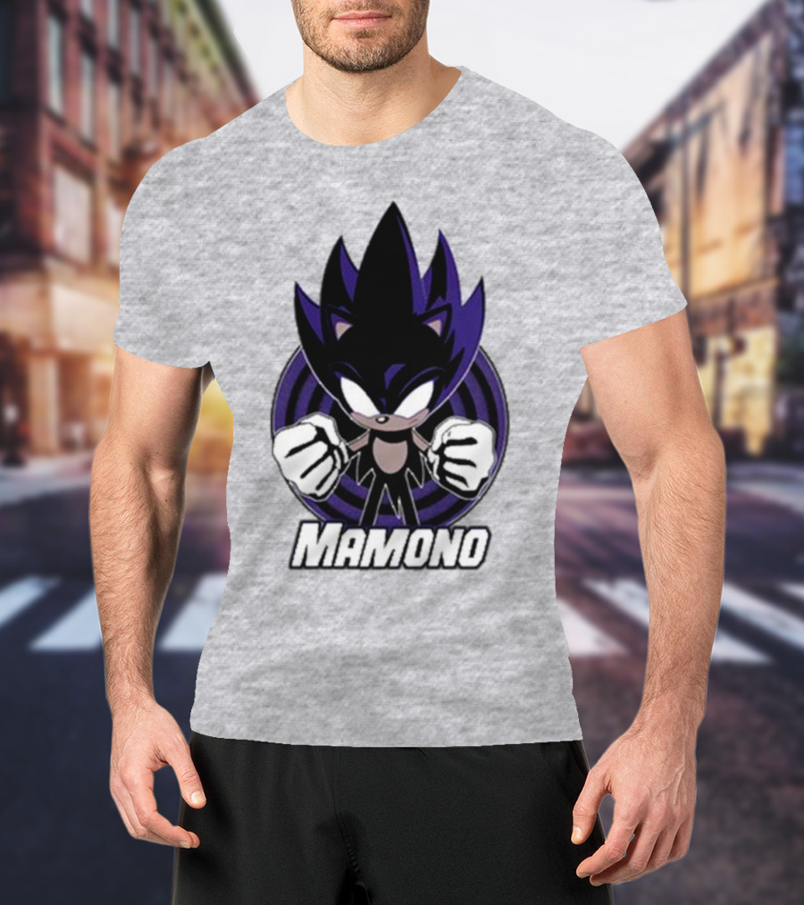 Mamono Dark Super Shadow Style Character T-Shirt