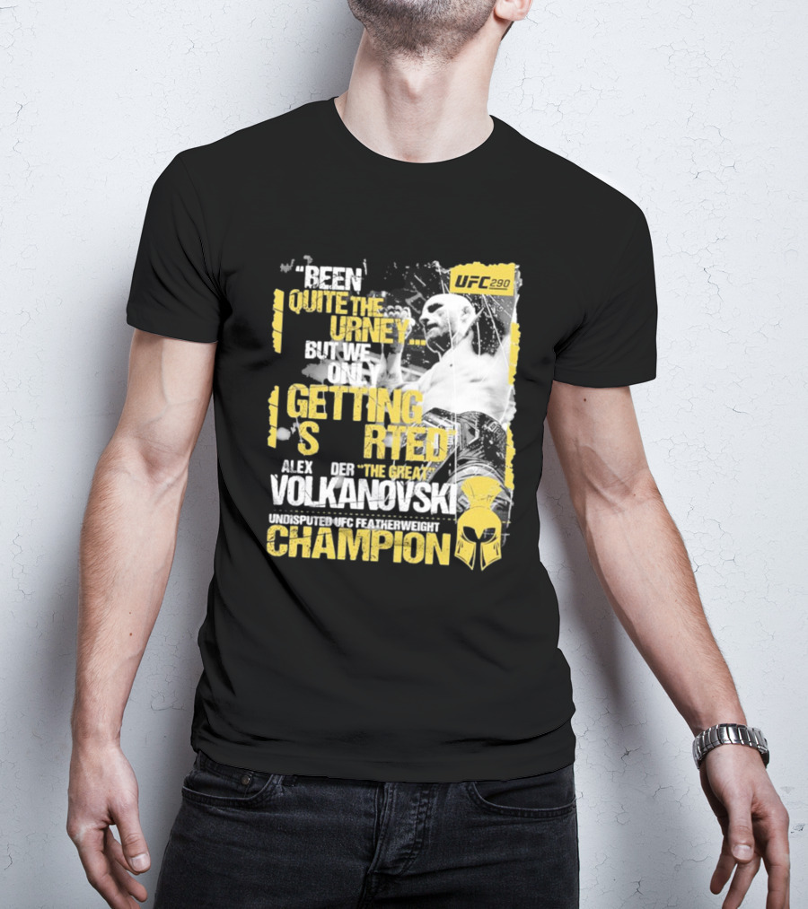 Alex The Great Volkanovski UFC 290 Undisputed Featherweight Champion T-Shirt
