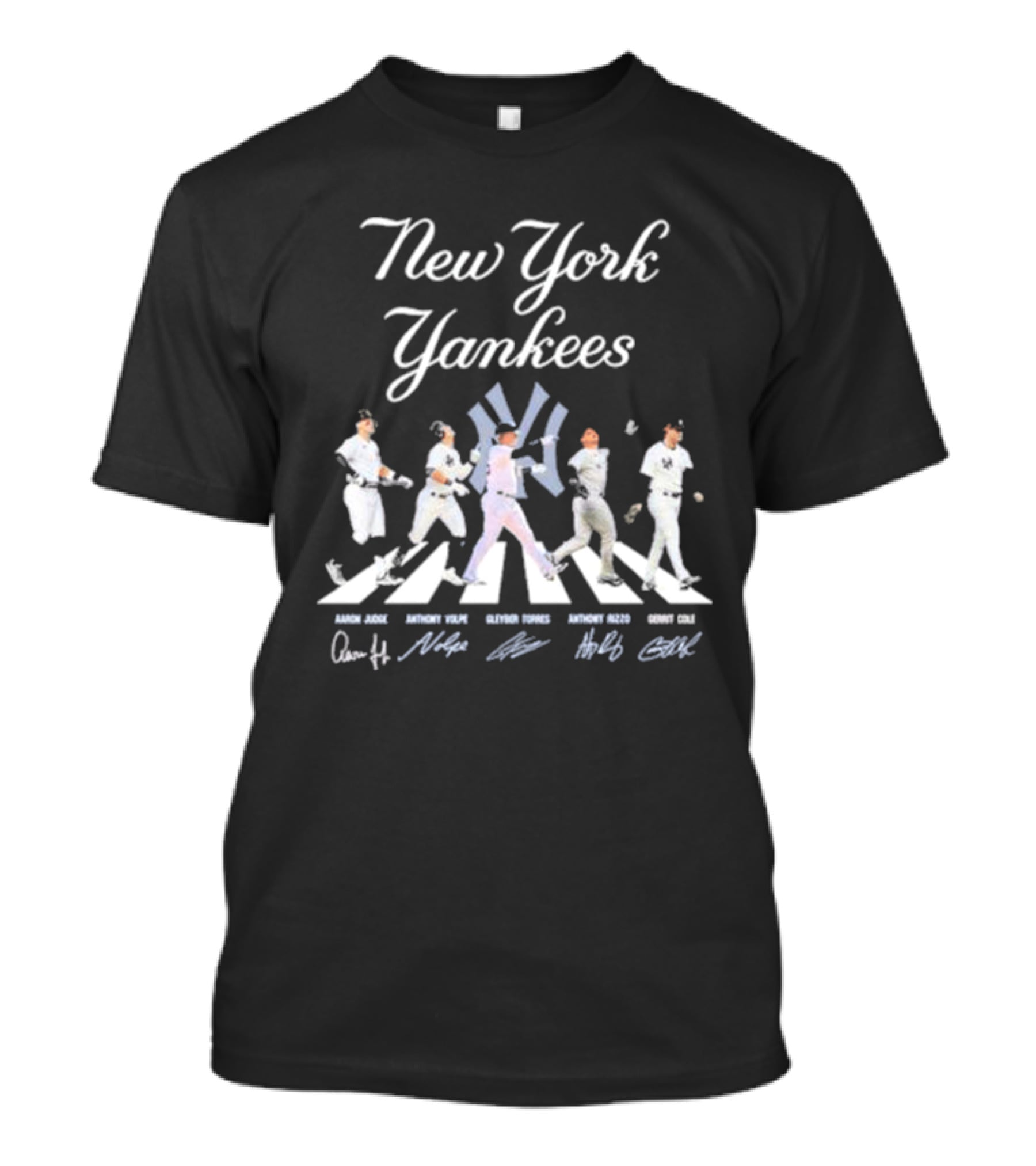 New York Yankees Aaron Judge Anthony Volpe Gleyber Torres Anthony Rizzo Gerrit Cole T-Shirt