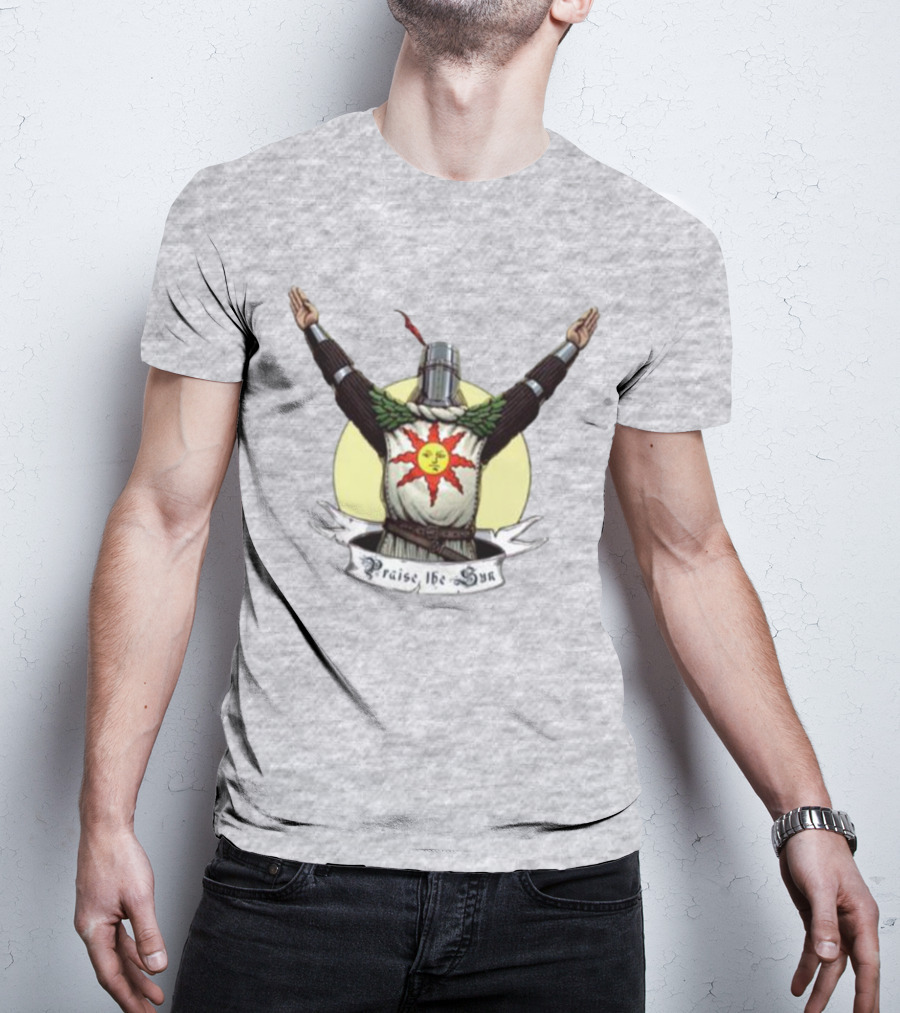Dark Souls Praise The Sun Knight Heraldry T-Shirt