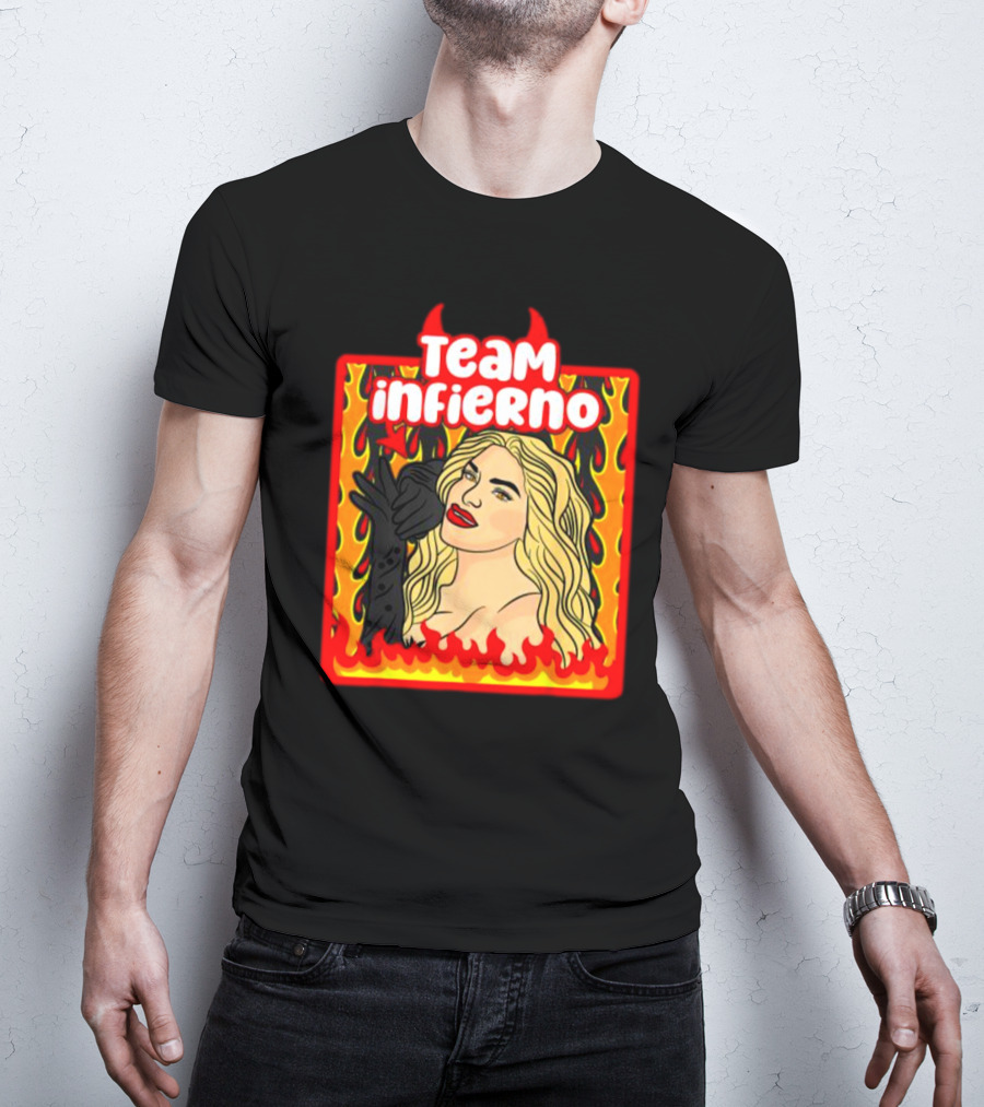 Team Infierno Wendy Guevara Latina Flames T-Shirt