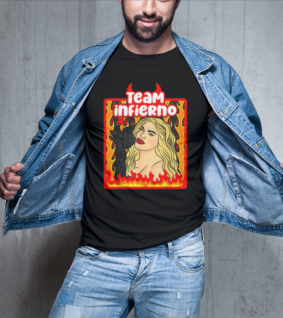 Team Infierno Wendy Guevara Latina Flames T-Shirt