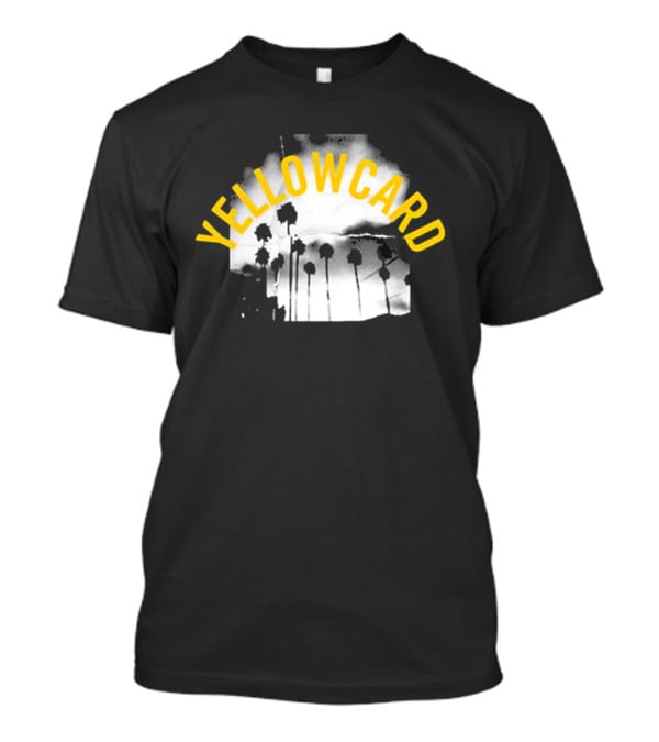 YELLOWCARD Palm Tree Skyline Arch T-Shirt