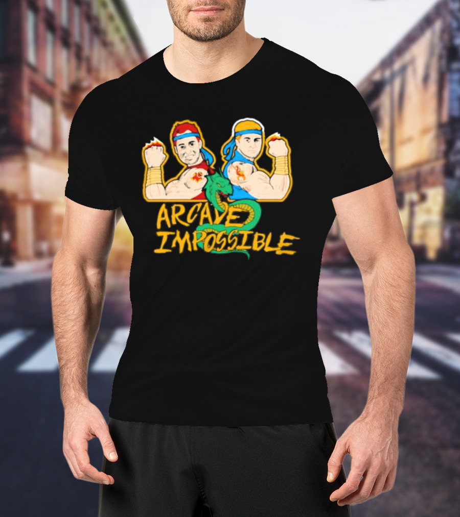 Arcade Impossible Double Dragon Duo T-Shirt
