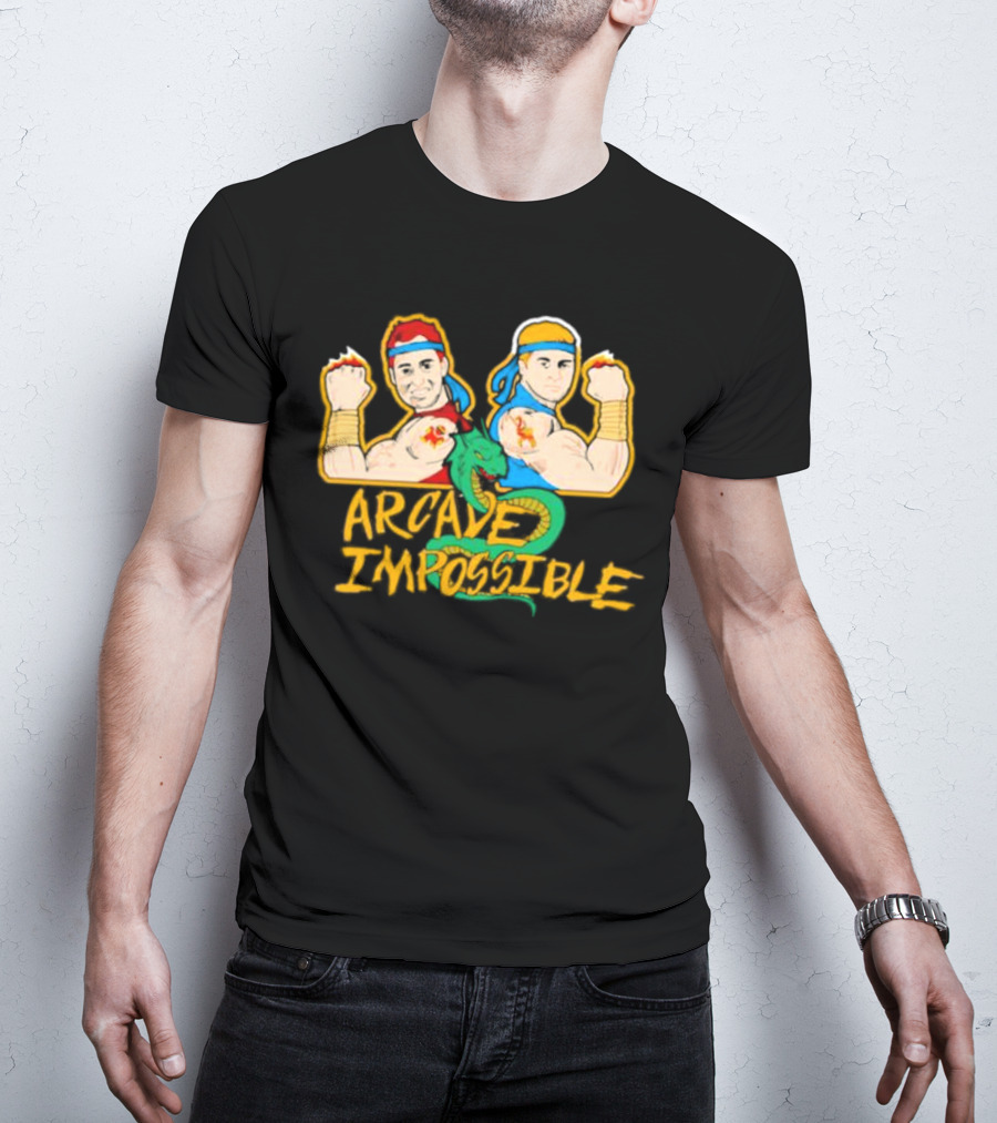 Arcade Impossible Double Dragon Duo T-Shirt