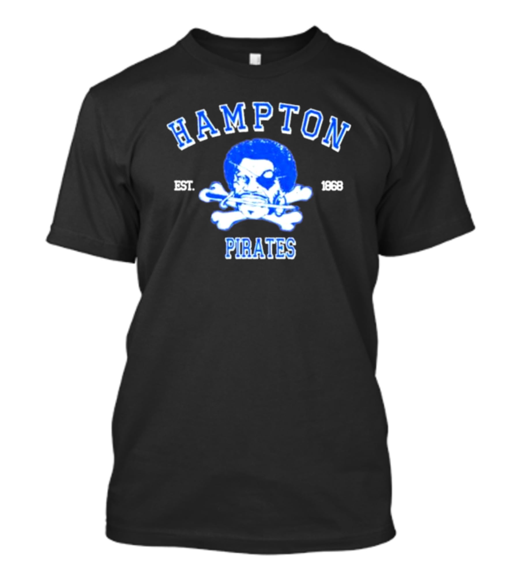 Hampton Pirates Est.1868 Skull And Crossbones T-Shirt