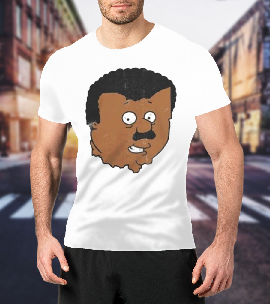 Old School Cleveland Ohio Retro Cartoon Face T-Shirt