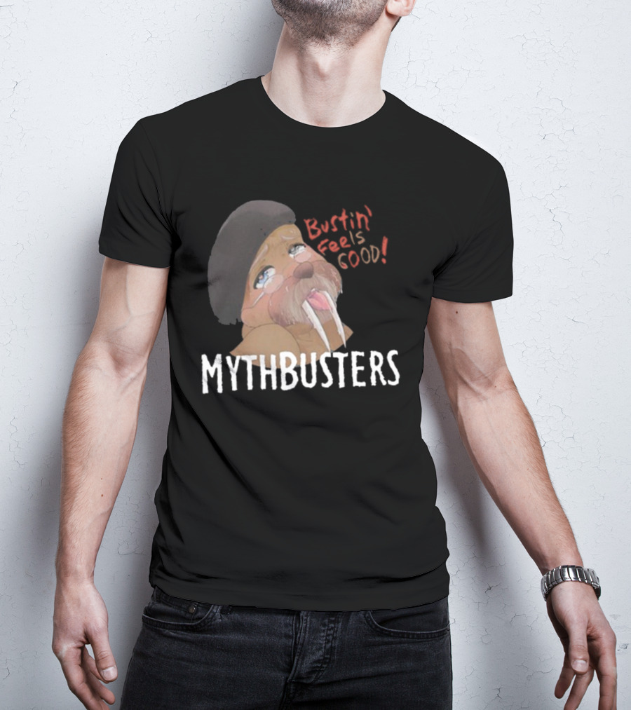 Mythbusters Walrus Bustin' Feels Good T-Shirt