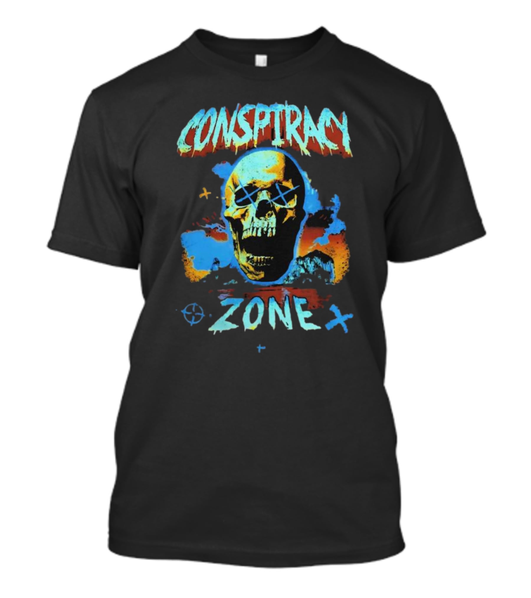 Conspiracy Zone Skull Art Shane Dawson Merchandise T-Shirt