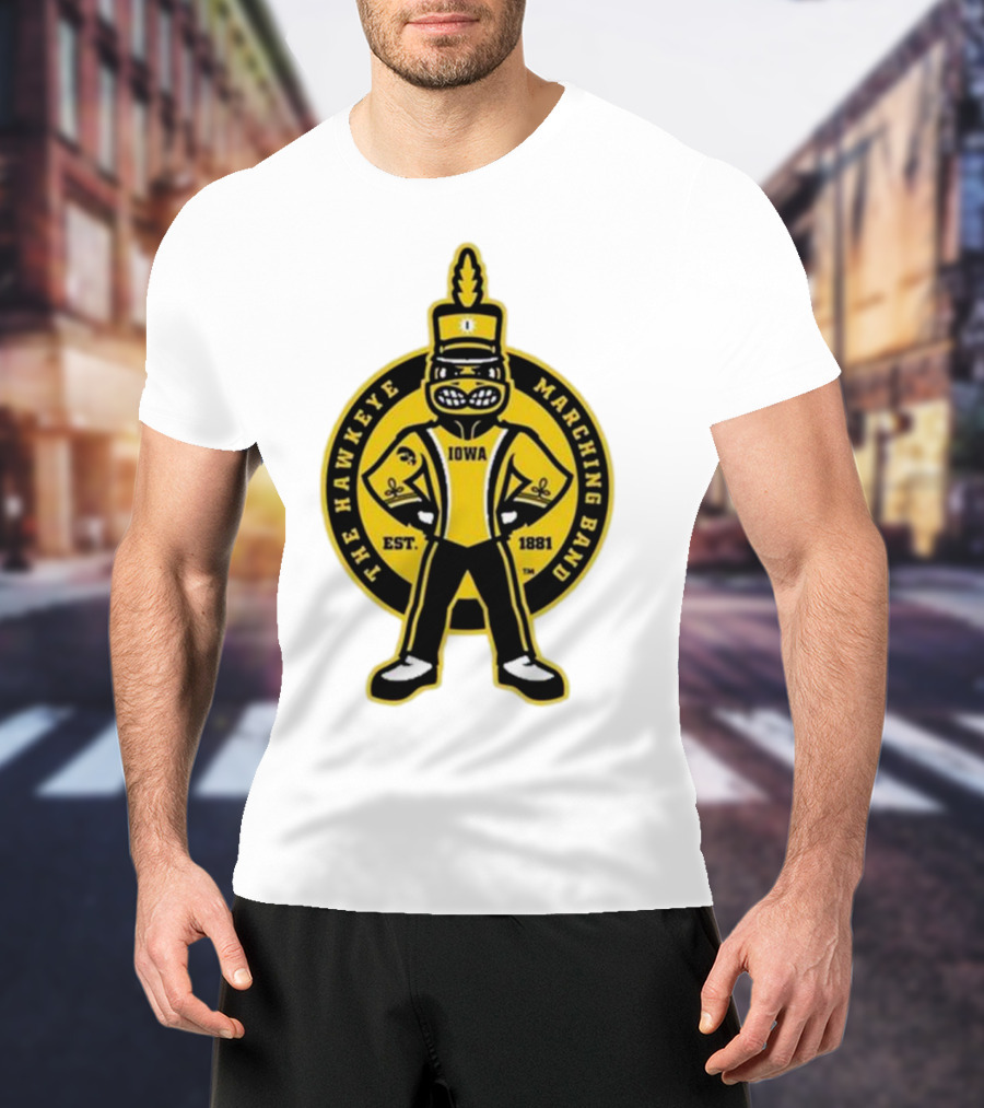 The Hawkeye Marching Band Iowa Est 1881 T-Shirt