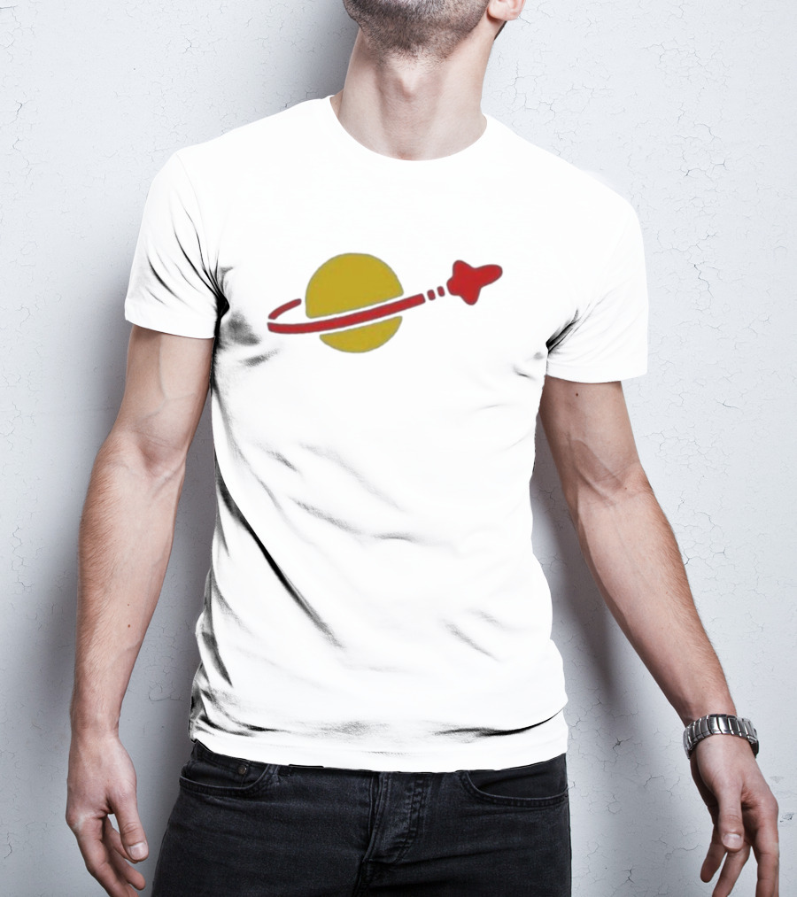 Classic Spaceman Lego Logo Planet And Spaceship T-Shirt