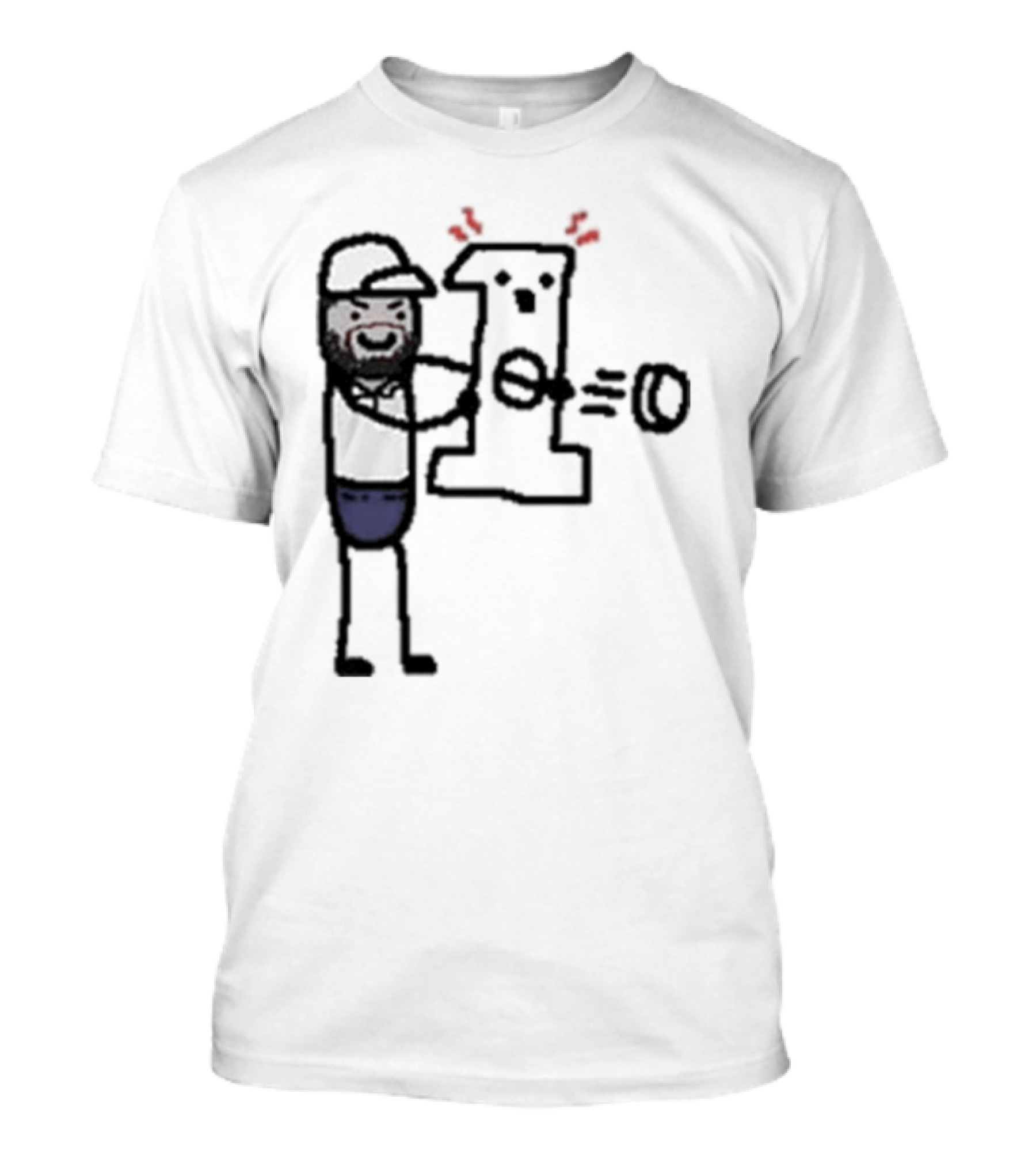 Steph Curry Hits A Hole In One Illustration Golf Cartoon T-Shirt