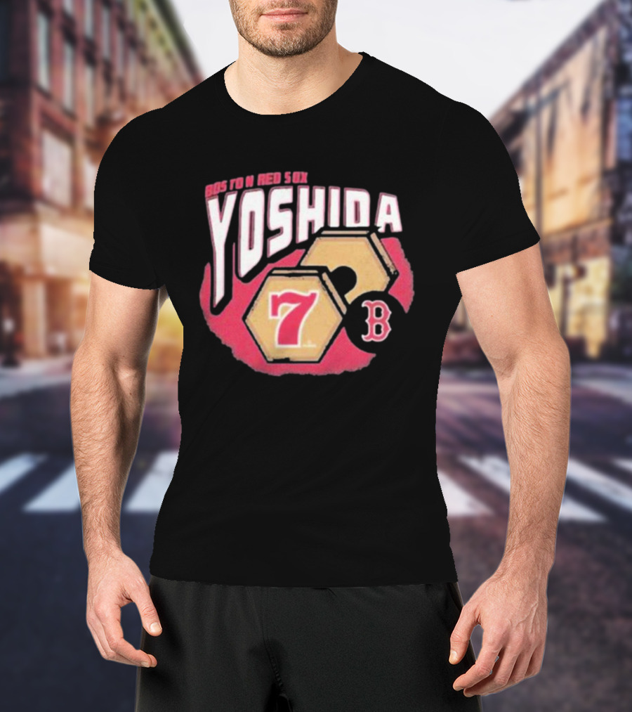 Boston Red Sox Yoshida 7 Baseball B T-Shirt