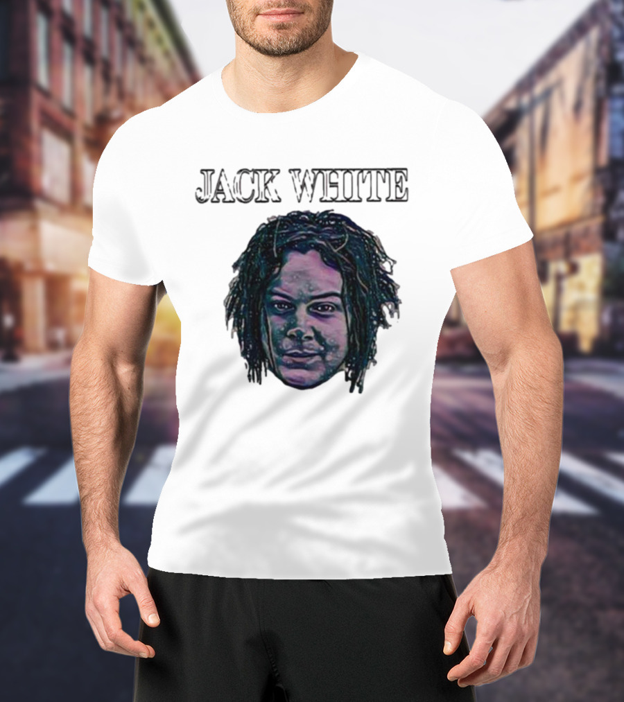 Jack White Meme Joke Face Mashup T-Shirt