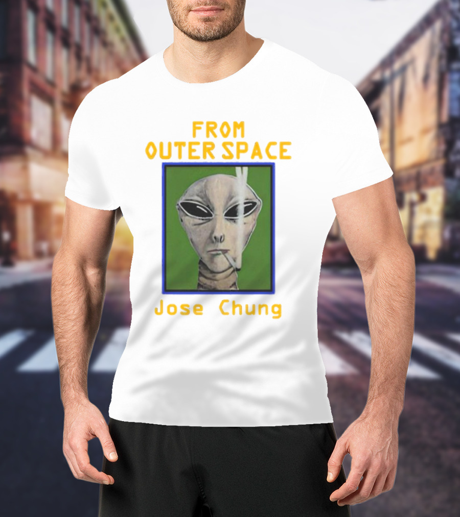 Brian Kemm Jose Chung From Outer Space Alien Smoking T-Shirt