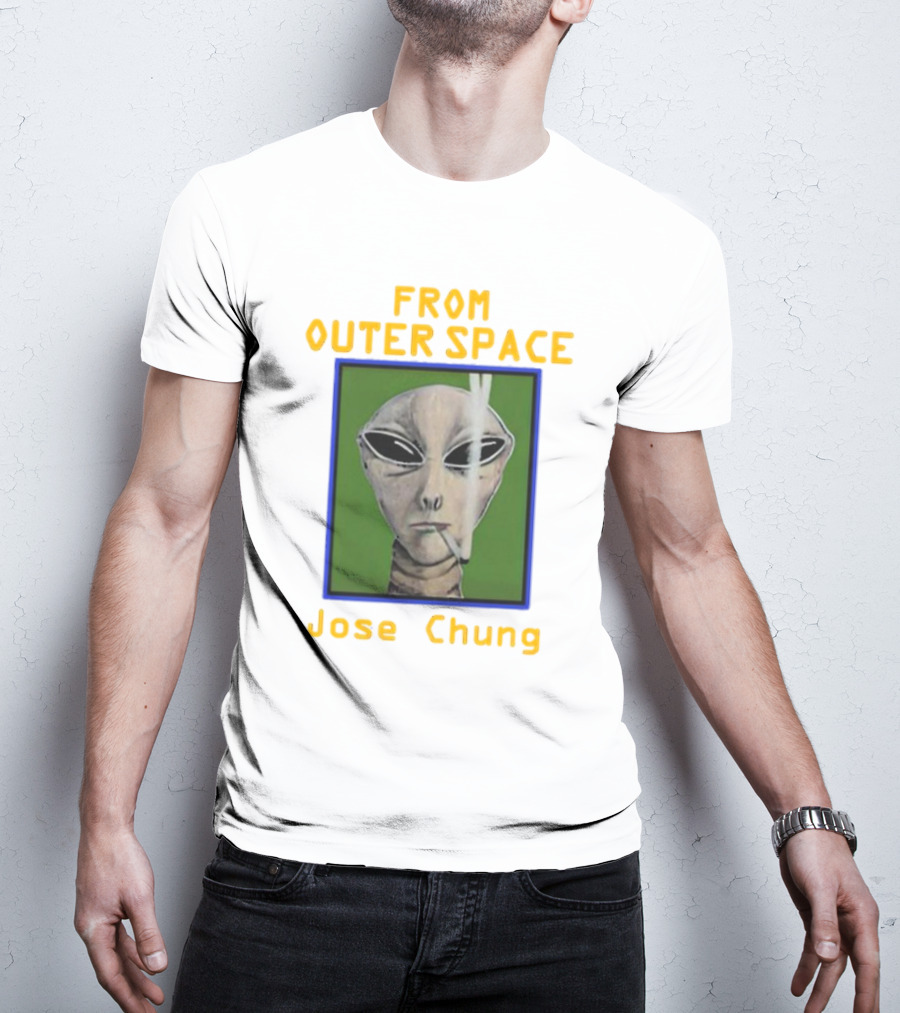 Brian Kemm Jose Chung From Outer Space Alien Smoking T-Shirt