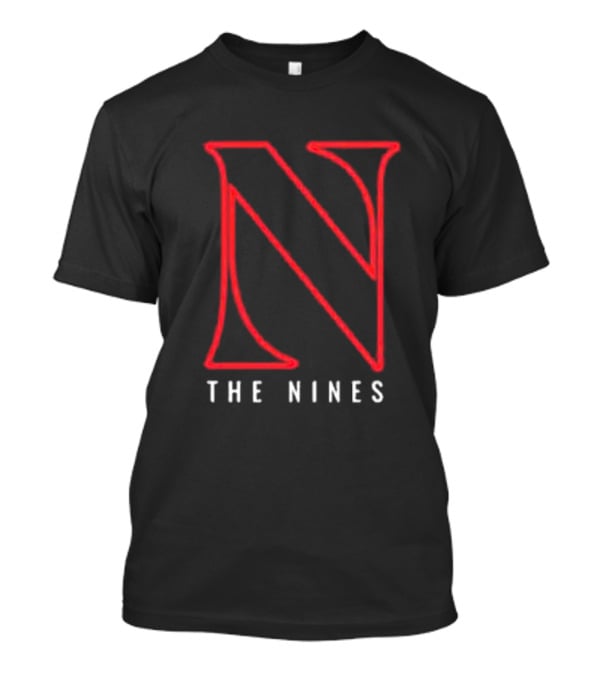 The Nines Neon Style Bold Red Letter N T-Shirt