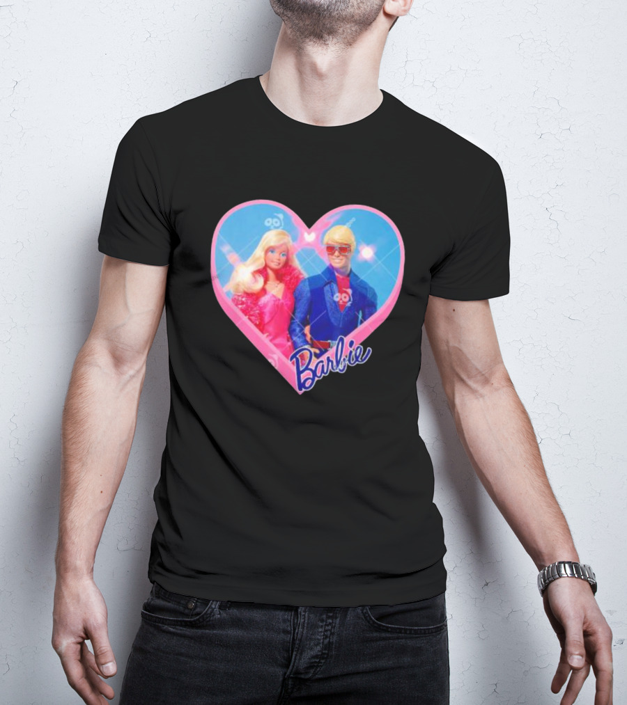 Barbie Ken Heart Valentines Love T-Shirt