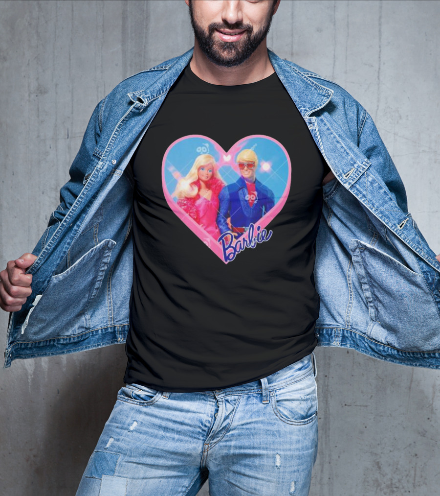 Barbie Ken Heart Valentines Love T-Shirt