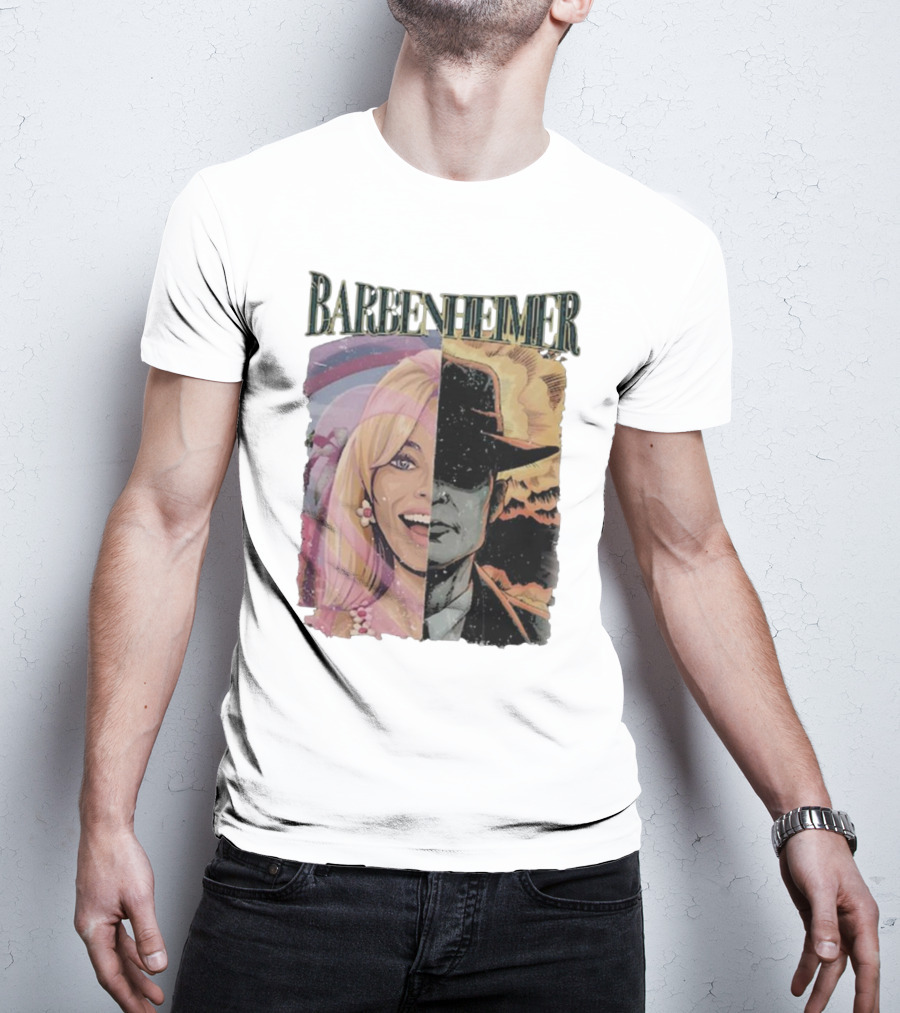 Barbenheimer Vintage I Survived Barbie Oppenheimer Fusion Uk Best Bernheimer India T-Shirt