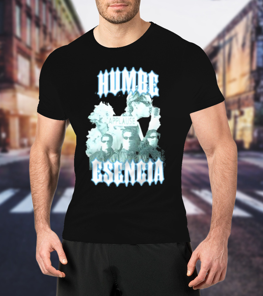 HUMBE APPLAUSE ESENCIA Vintage Aesthetic Collage T-Shirt