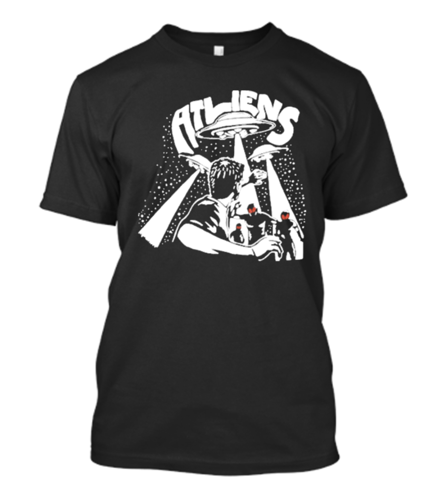 ATLien Abduction Escape With UFO Beam Encounter T-Shirt