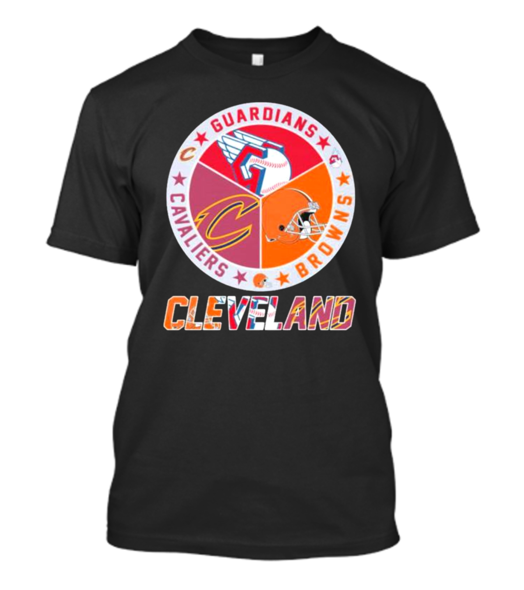 Cleveland Cavaliers Guardians Browns T-Shirt