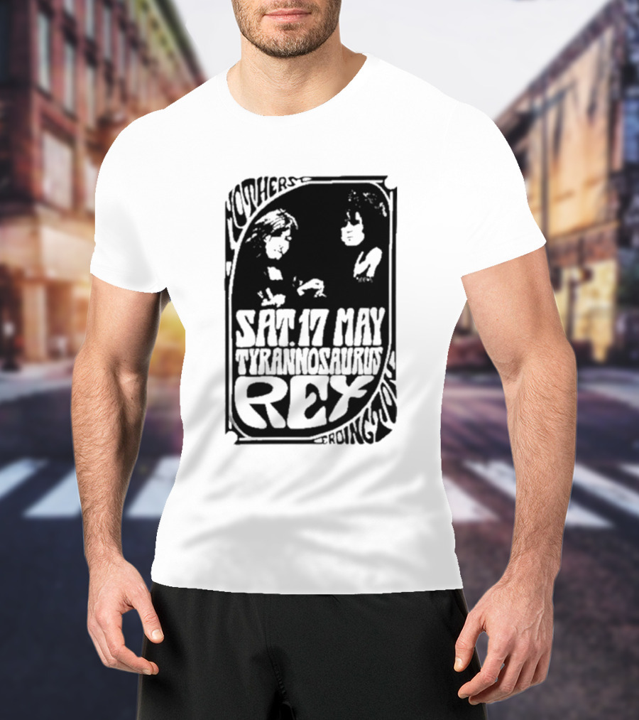 Mothers Erdington Sat 17 May Tyrannosaurus Rex Concert T-Shirt