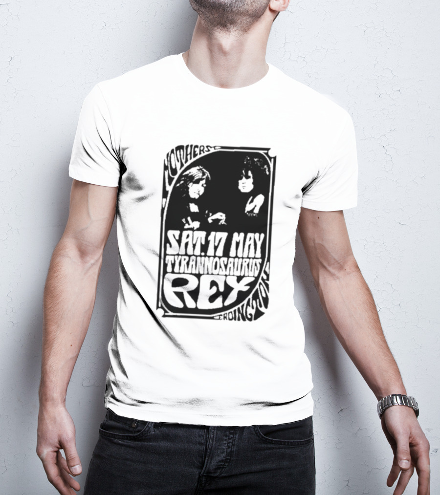 Mothers Erdington Sat 17 May Tyrannosaurus Rex Concert T-Shirt