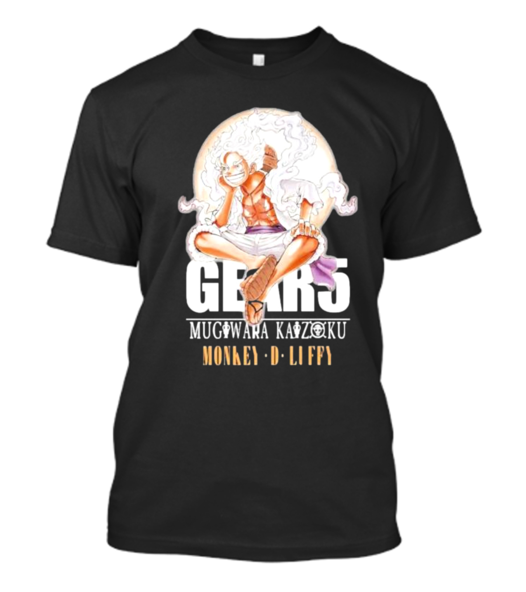 Monkey D Luffy Gear 5 Mugiwara Kaizoku T-Shirt
