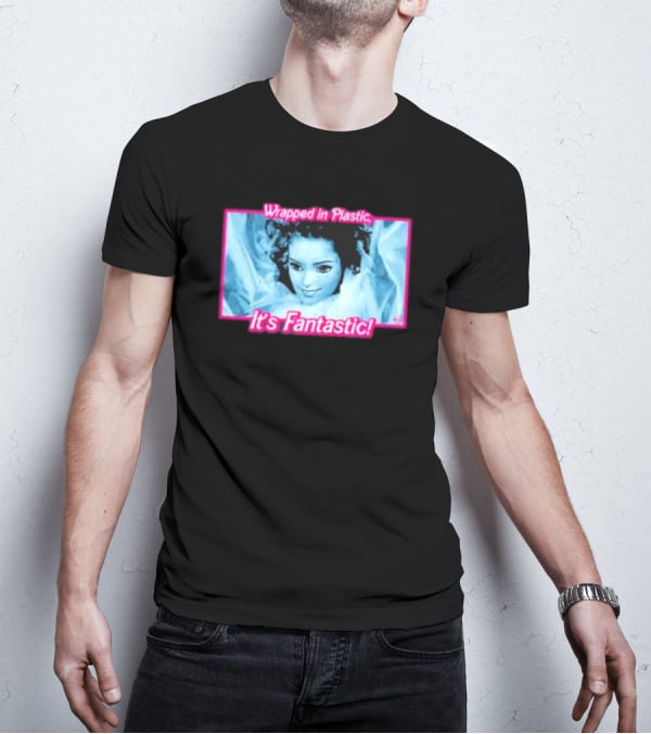 Barbie Wrapped In Plastic It's Fantastic Retro Style Photography T-Shirt