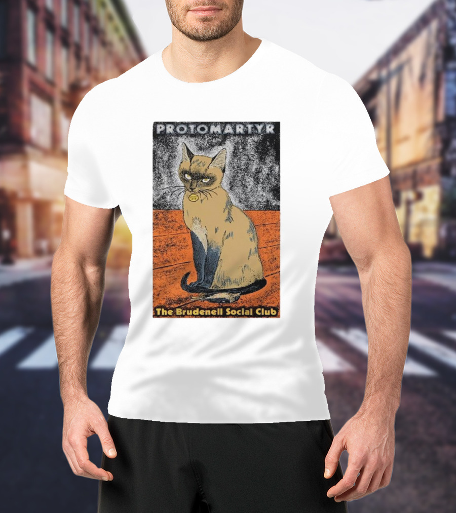 Protomartyr The Brudenell Social Club Cat T-Shirt