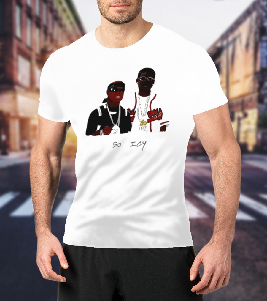So Icy Wearing Teef Bling T-Shirt