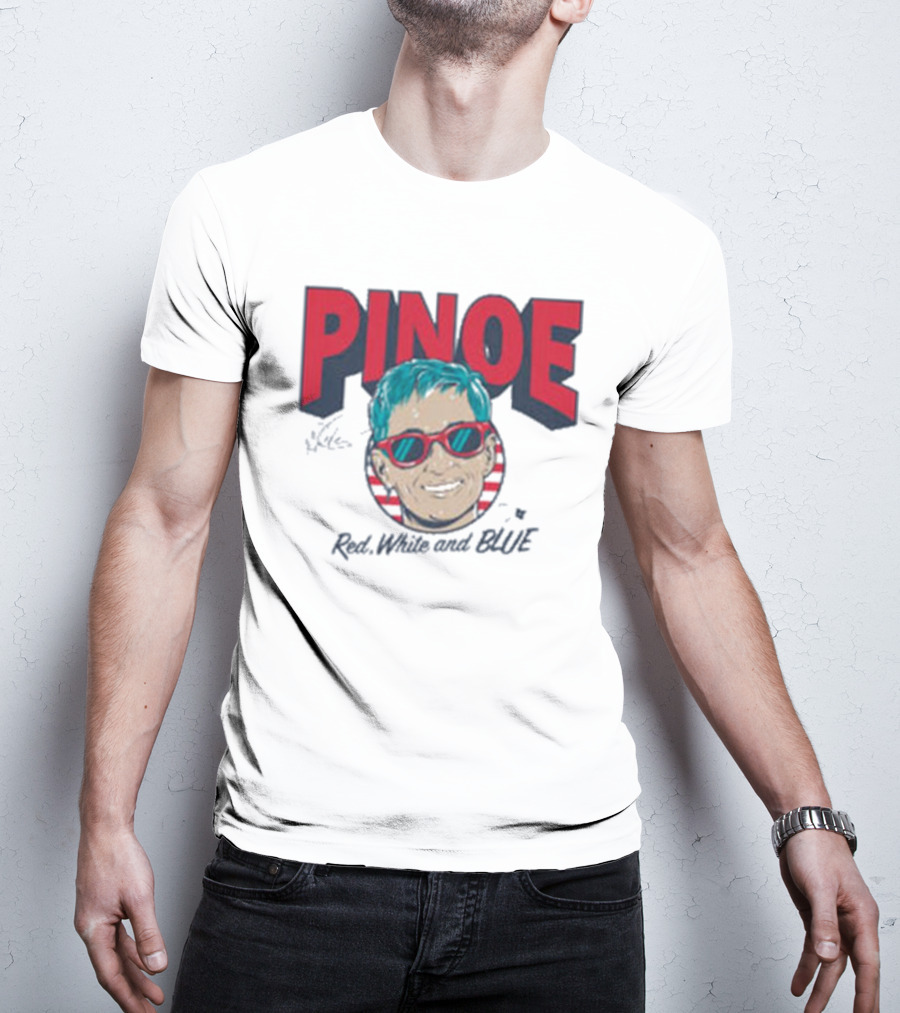 PINOE Red White And Blue T-Shirt
