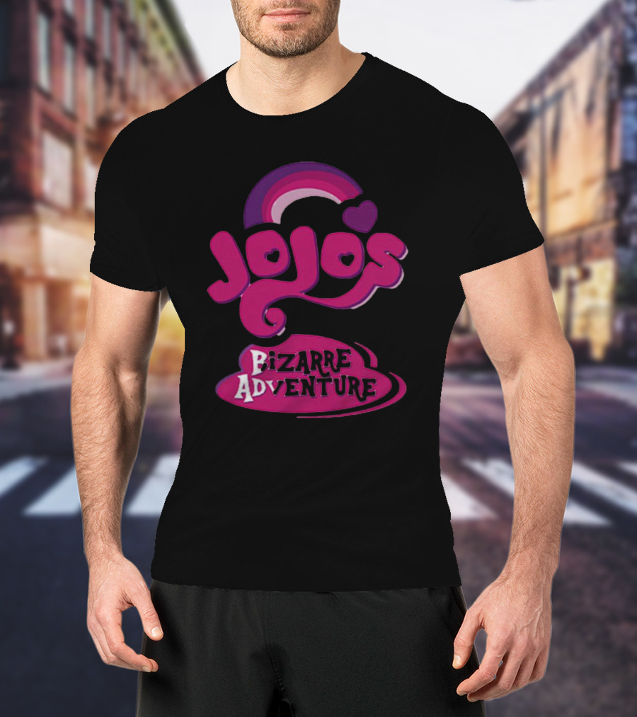 JoJo's Bizarre Adventure My Little Jojo Rainbow Hearts T-Shirt